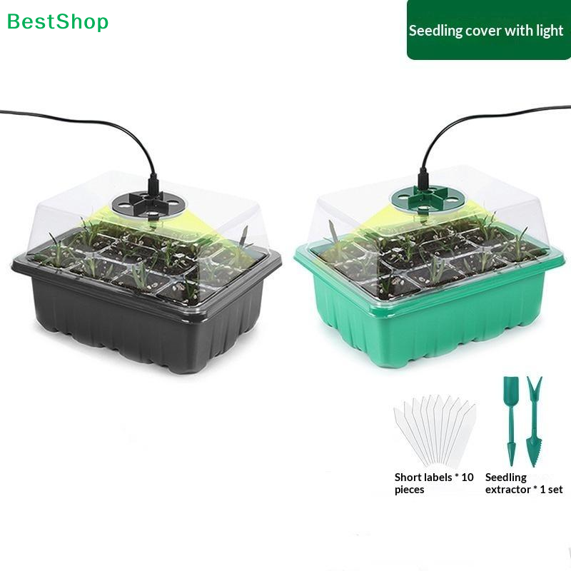 Humidity Dome Kit - 6/12 Hücreli, Yetiştirme Lambası ve Çimlenme
