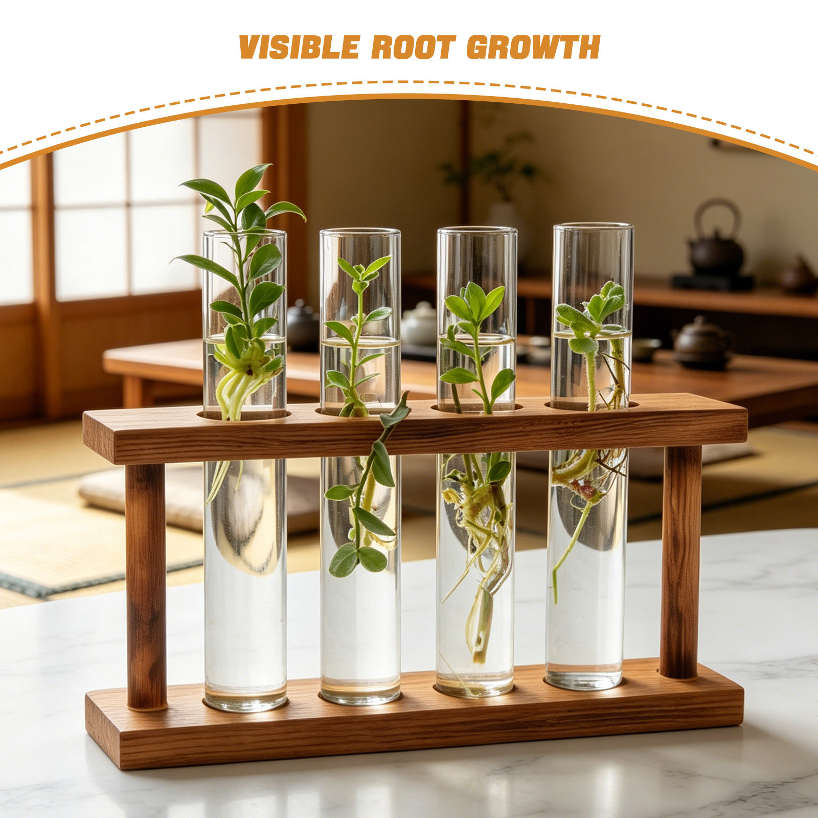 Ahşap Bitki Yetiştirme İstasyo - Propagation Station Vase incelemesi ve fiyatı