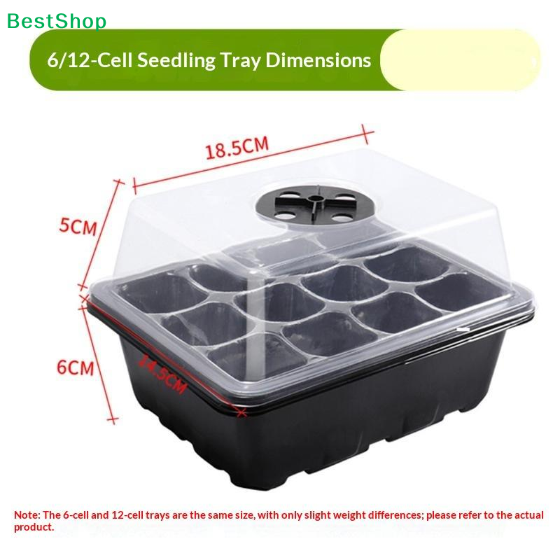 6/12 Hücreli, Yetiştirme Lamba - Humidity Dome Kit incelemesi ve fiyatı