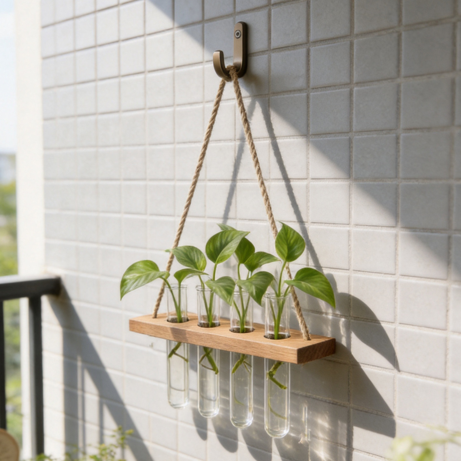 Ahşap Tabanlı Bitki Yetiştirme - Propagation Station Vase incelemesi ve fiyatı